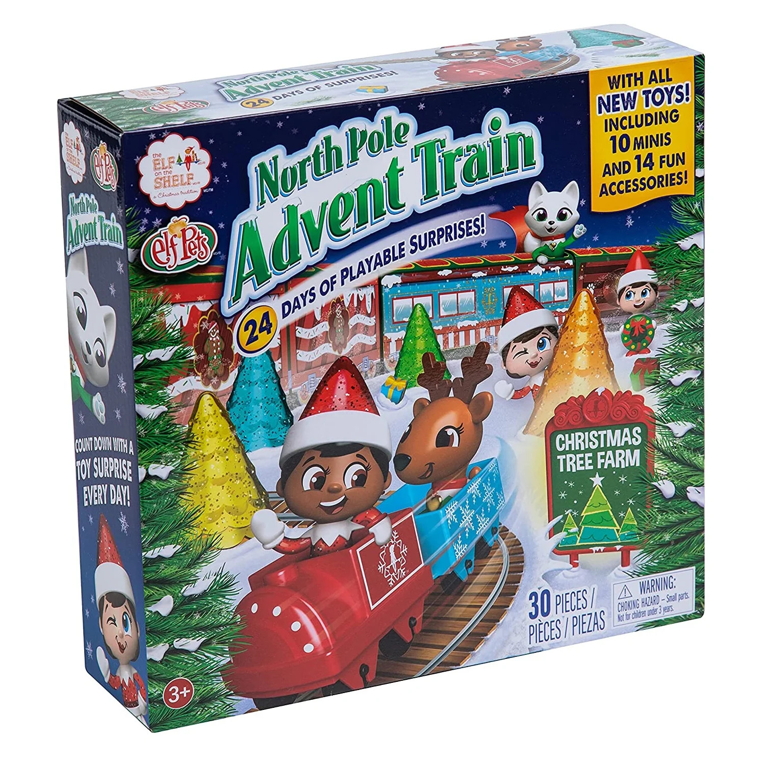 The Elf on the Shelf North Pole Advent Train | Walmart (US)