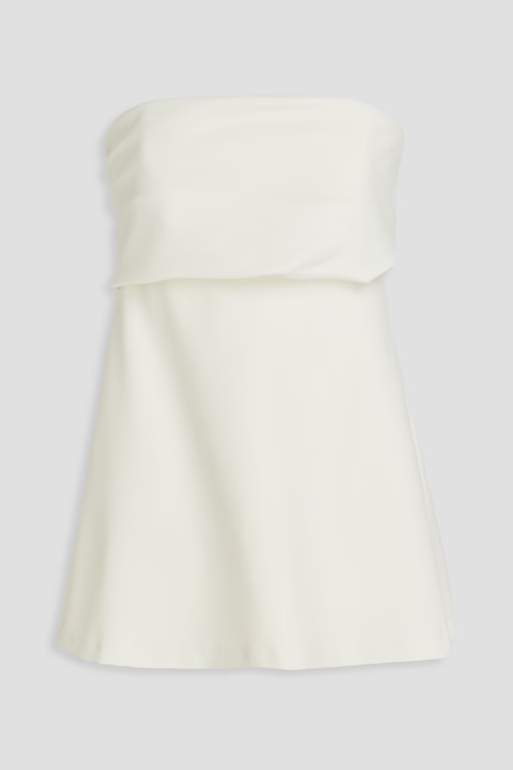 Strapless crepe top | The Outnet (US and CA)