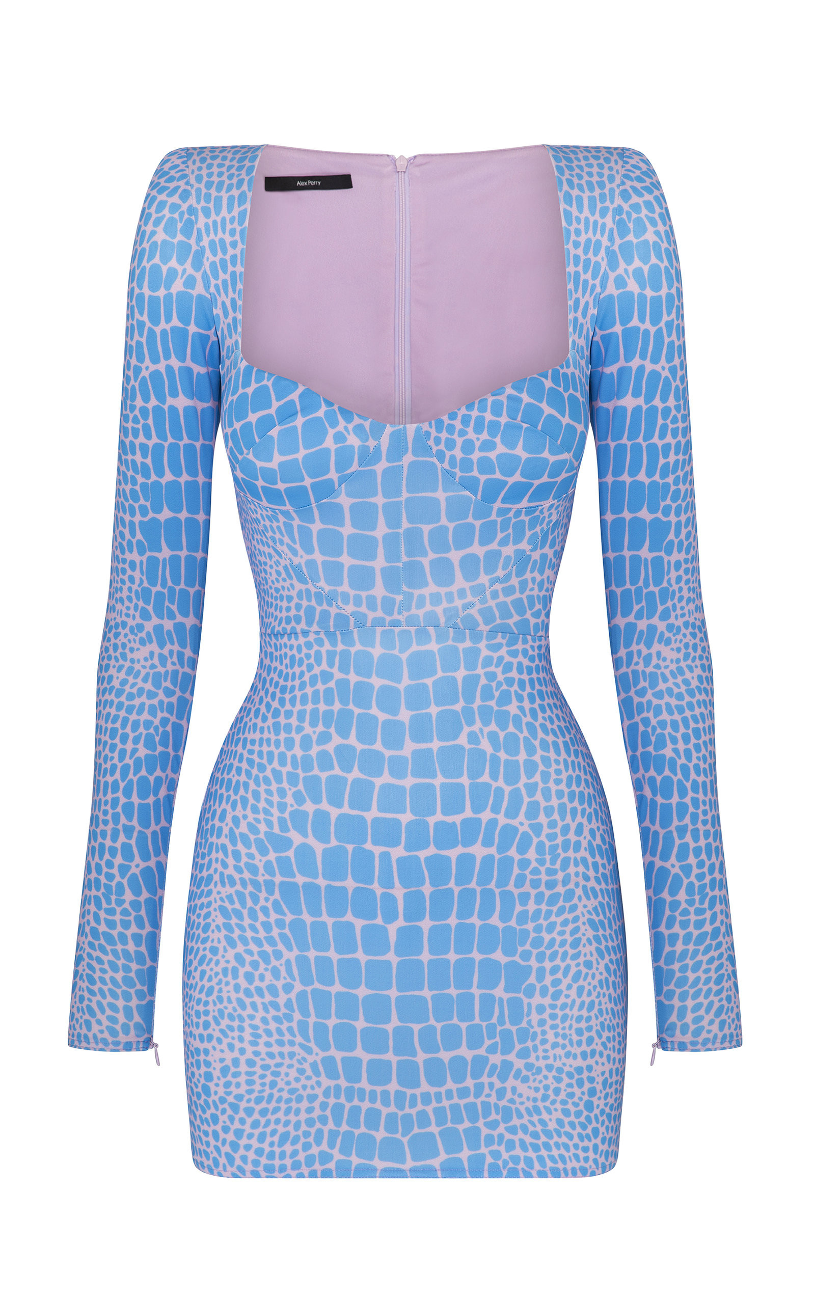 Howell Croc-Print Stretch-Jersey Mini Dress | Moda Operandi (Global)