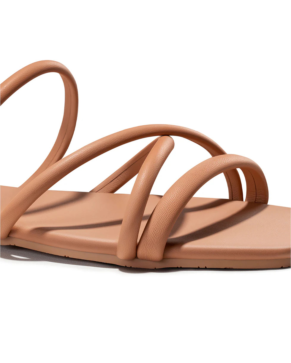 Alexis | Multi Strap Flat Slides | Fitory Footwear US