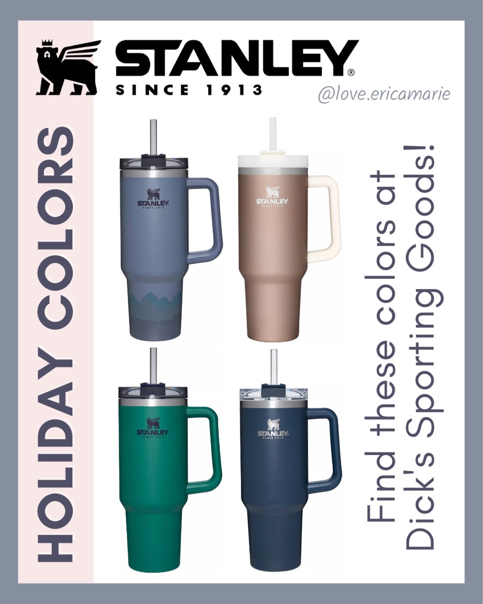 Stanley Quencher restocked at Dick's Sporting Goods with new colors
