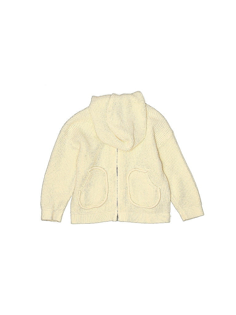 Zara Baby Zip Up Hoodie: Ivory Tops - Size 18-24 Month | thredUP