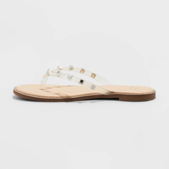 Women's Sloan Studded Flip Flop Sandals - A New Day™ | Target