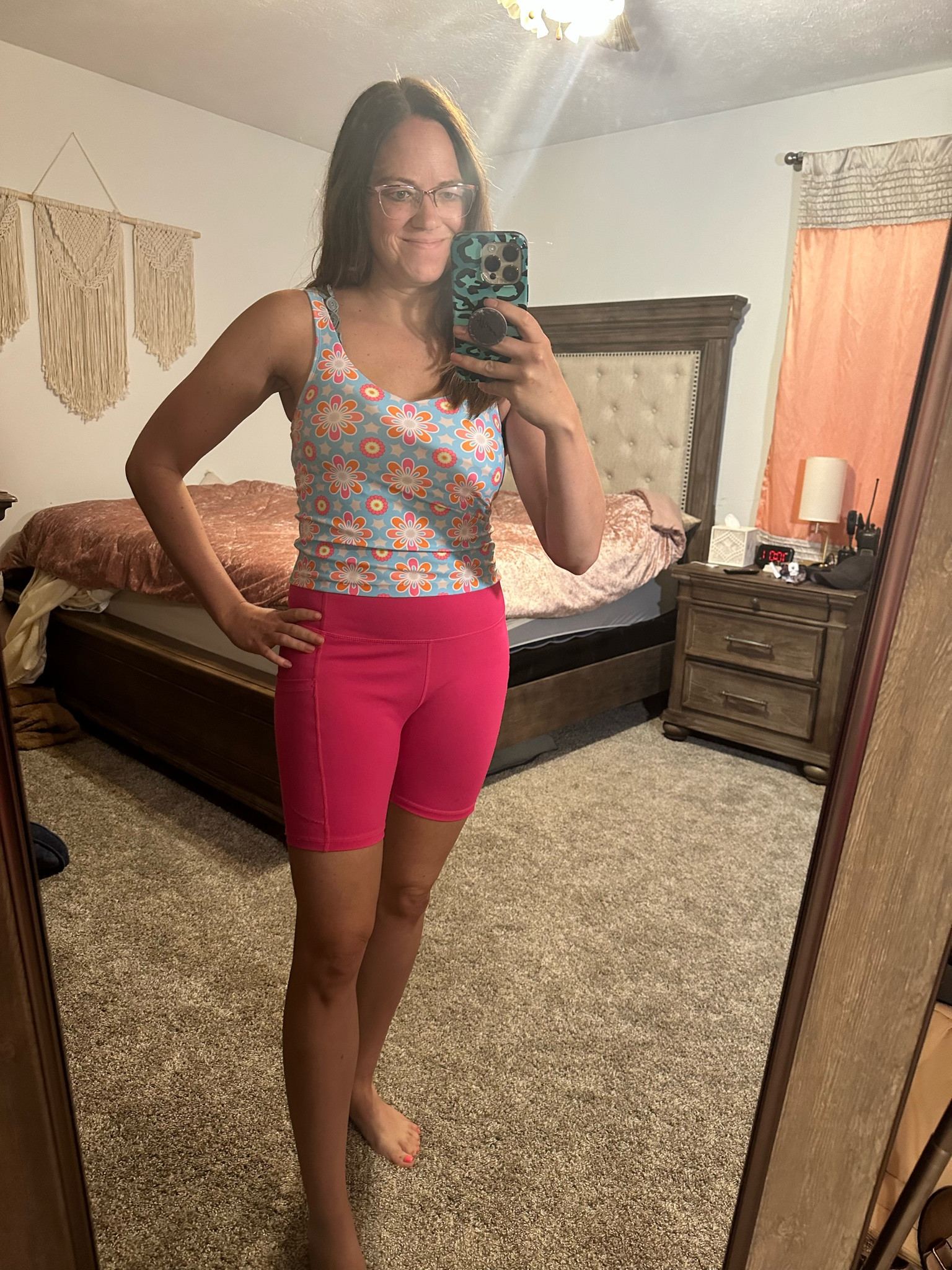 Size medium in top.
Size medium in shorts.

#LTKFitness #LTKActive