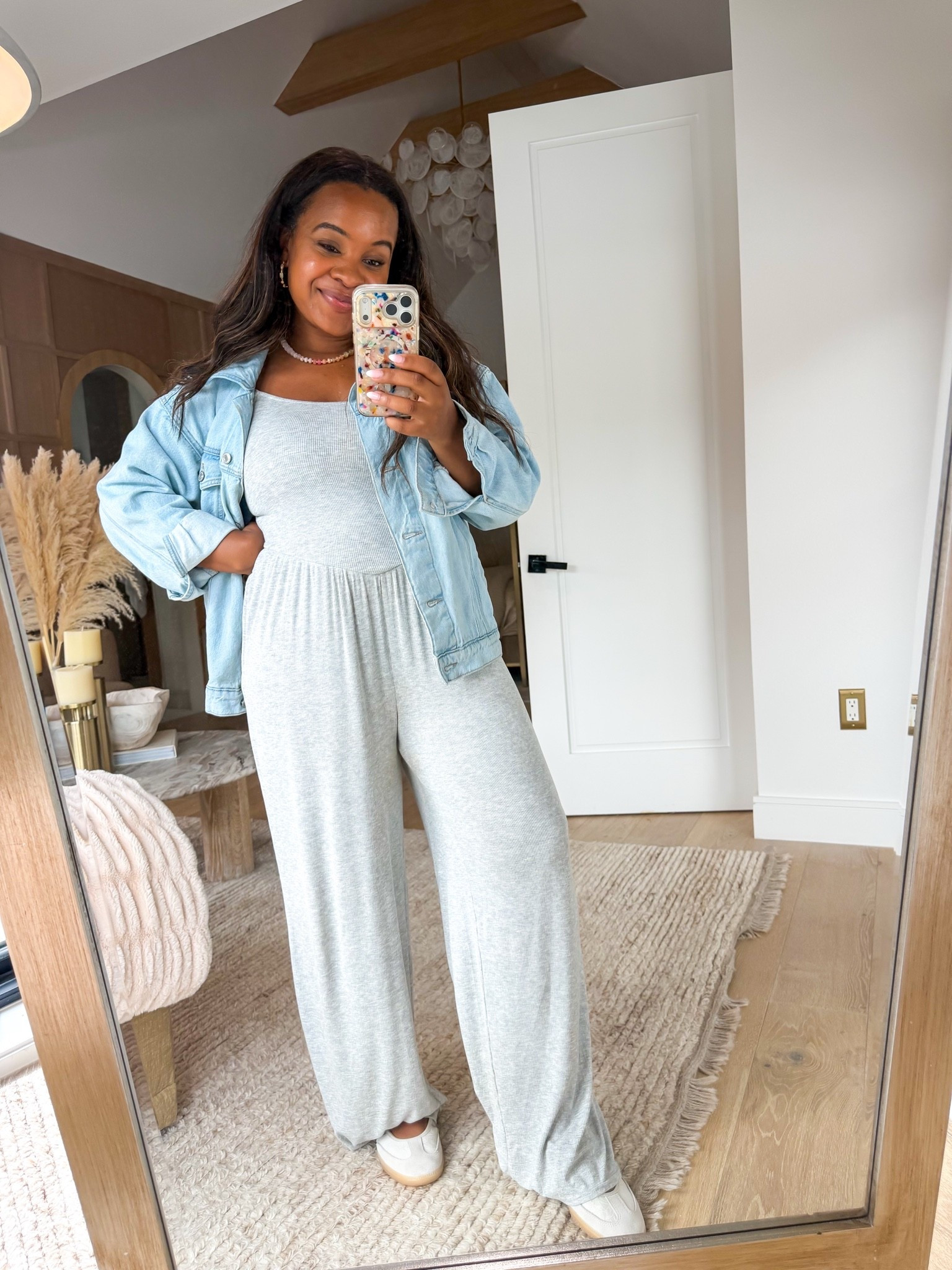 $17 Walmart jumpsuit that is so similar to the aerie one that’s over $50! 🤩

#LTKootd #LTKgrwm #LTKMidsize