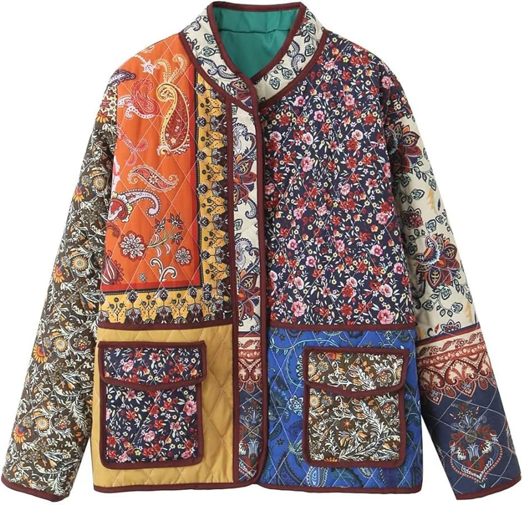 Womens Lightweight Quilted Puffer Jackets Oversized Zip Up Packable Padded Jacket Winter Warm Dow... | Amazon (US)