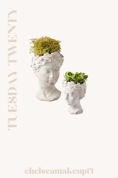 Anthropologie Bust Planters 

#LTKhome #LTKFind