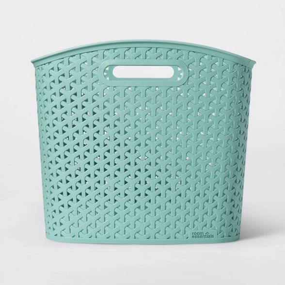 Y-Weave XL Curved Decorative Storage Basket - Room Essentials™ | Target