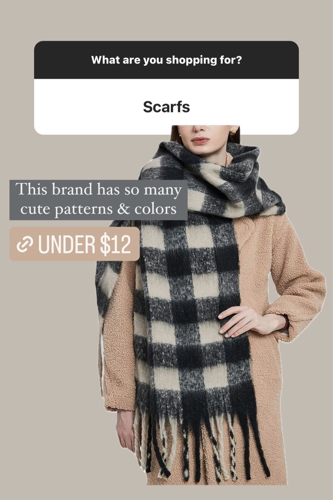 This is the most perfect blanket scarf & it’s under $15

#LTKstyletip #LTKSeasonal