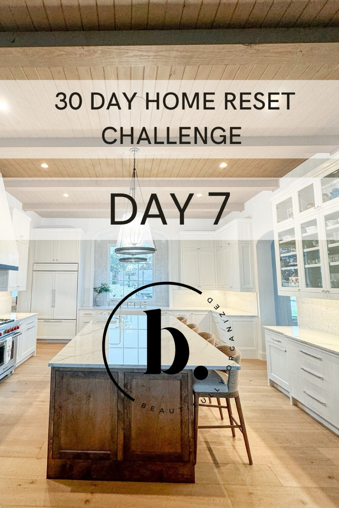 Day 7:

Today we are in the kitchen! The kitchen is the heart of the home, and also a major project to tackle, so we’re breaking it up into 3 sections. Today we’re doing top cabinets, tomorrow we’ll do bottom cabinets and bottom storage drawers, and lastly we’ll do the middle level drawers including the junk drawer, and anything else that hasn’t been addressed. 

Grab another cardboard  box (since anything you donate will likely be heavy or breakable)
Grab a white trash bag for trash 
Set your timer for 30 minutes 
And let’s go!

Start at one side of the kitchen and work your way to the other side and ask yourself the following question about each item in your upper cabinets

1. have I used this item in the last 6-12 months? If not, let it go. 
2. Is this chipped or broken? If so, let’s toss it. 
3. Do I have another item that does the same job. Like a rice cooker and instant pot, both cook rice. If you can consolidate, let the extra go.

#LTKWatchNow #LTKHome #LTKStyleTip