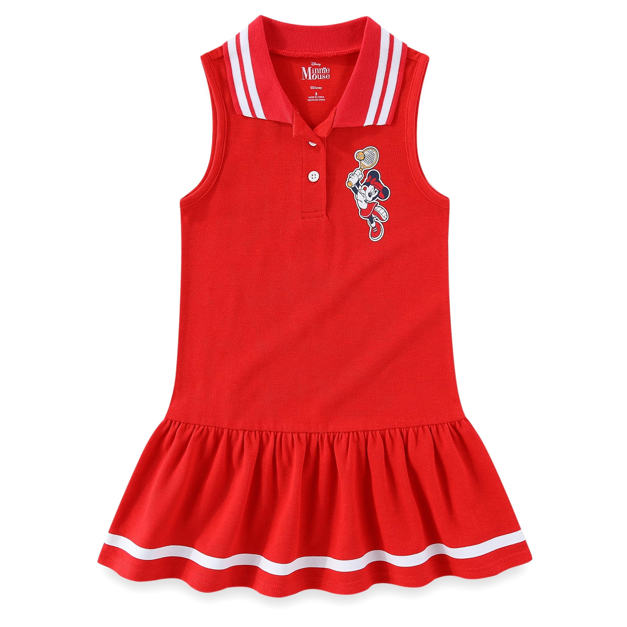 Disney Minnie Mouse Sleeveless Tennis Dress (Girls), Sizes 2T-8 | Walmart (US)