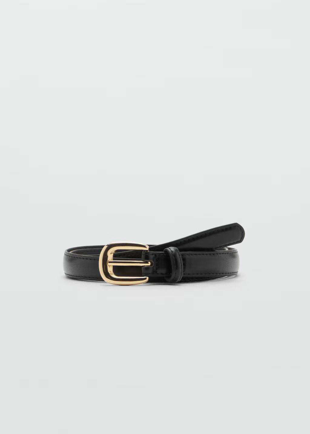 Thin belt with metal buckle - Women | MANGO United Kingdom | MANGO (UK)