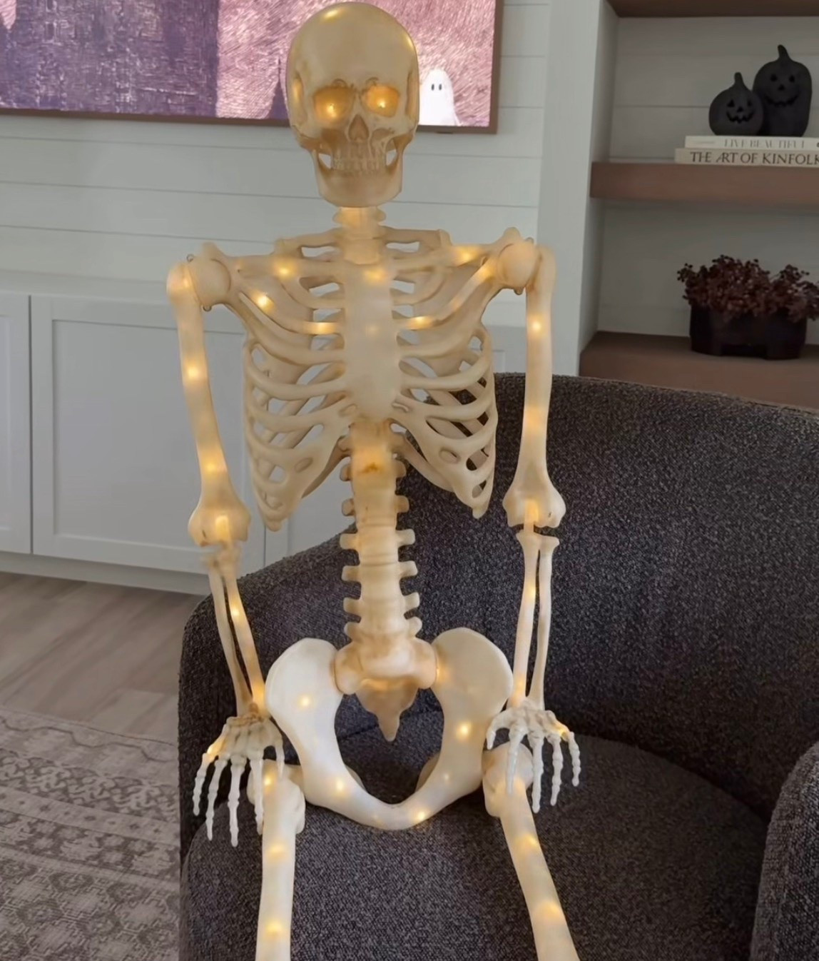 5 foot $30 skelly is back!! 
Halloween finds

#LTKfall #LTKhome