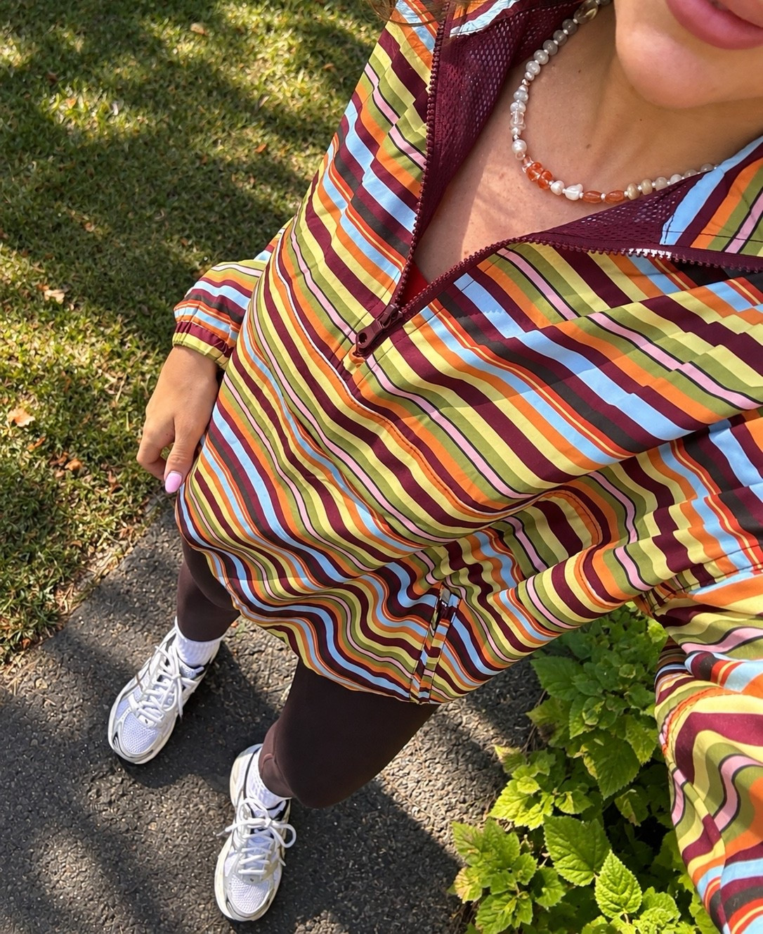 Activewear! Wearing XS pullover and size 2 leggings. Love these slip on asics sneakers

Lululemon leggings
Striped pullover
Beach riot
Fall outfit
Mom outfit
Casual outfit
Travel outfit

#LTKootd #LTKmomlife #LTKActive