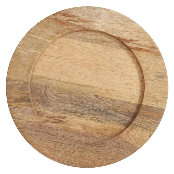 Wood Charger Plates (Set of 4) - Bed Bath & Beyond - 29562273 | Bed Bath & Beyond