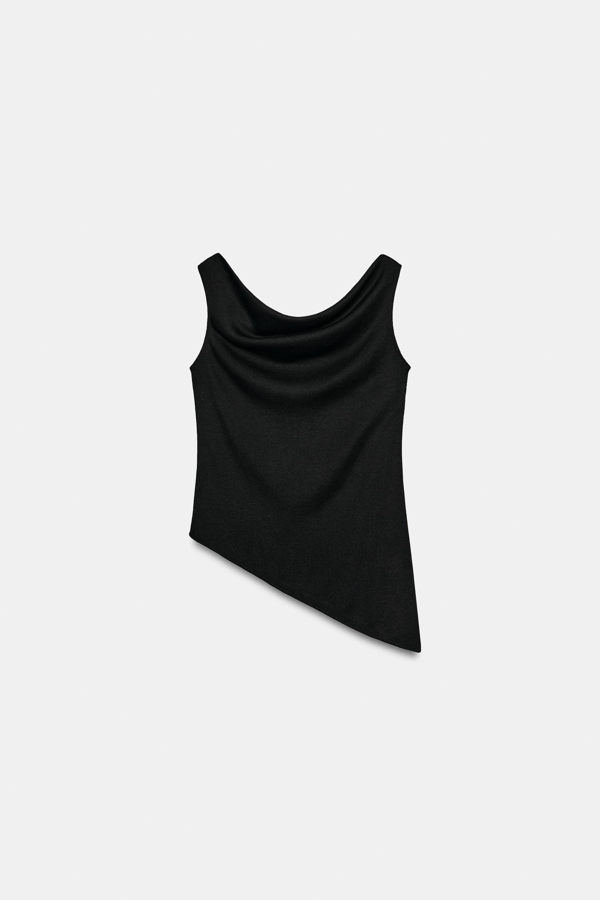 RUSTIC ASYMMETRIC TOP | Zara US