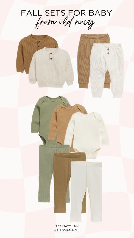 Fall sets for baby from old navy

Thermal sets, ribbed sets, baby fall clothes, gender neutral baby, unisex baby clothes, fall baby, old navy baby

#LTKSeasonal #LTKkids #LTKbaby