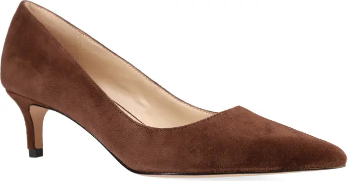 Pelle Moda Aeri Pointed Toe Kitten Heel Pump (Women) | Nordstrom | Nordstrom