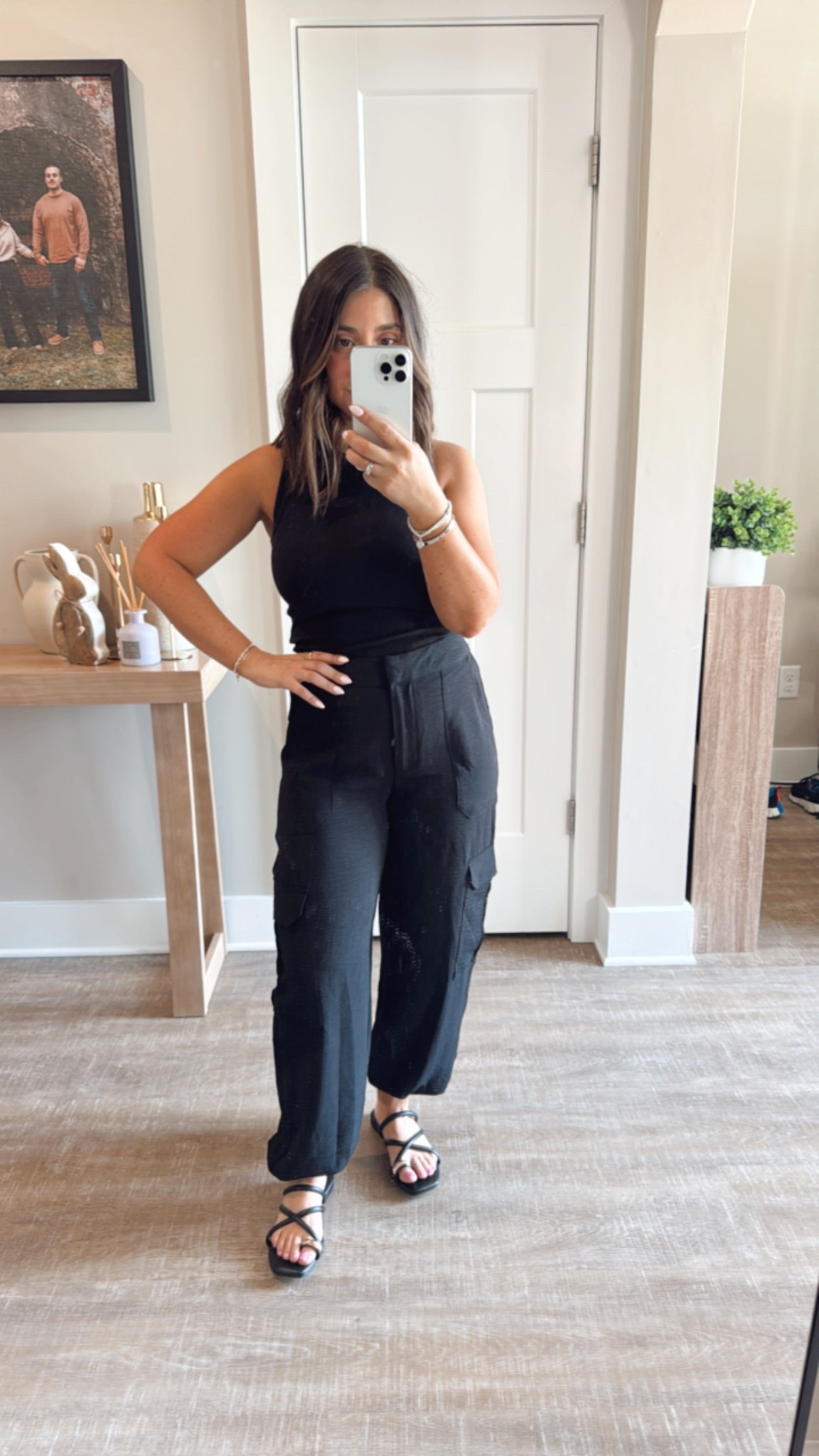 I love an all black look in the summer. Wearing an xsmall in tank & pants. @walmartfashion #walmartfashion #walmartpartner

#LTKFindsUnder50 #LTKSaleAlert #LTKPetite