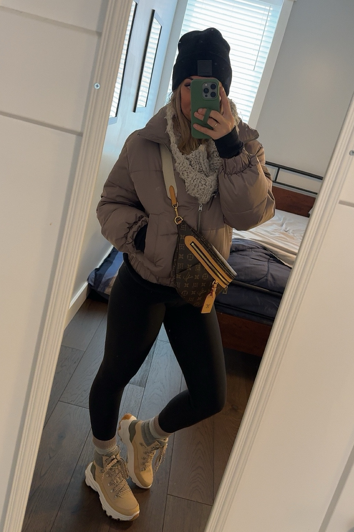 Simple, cozy winter outfit for walking around and exploring a new town  

#LTKActive #LTKSeasonal #LTKStyleTip