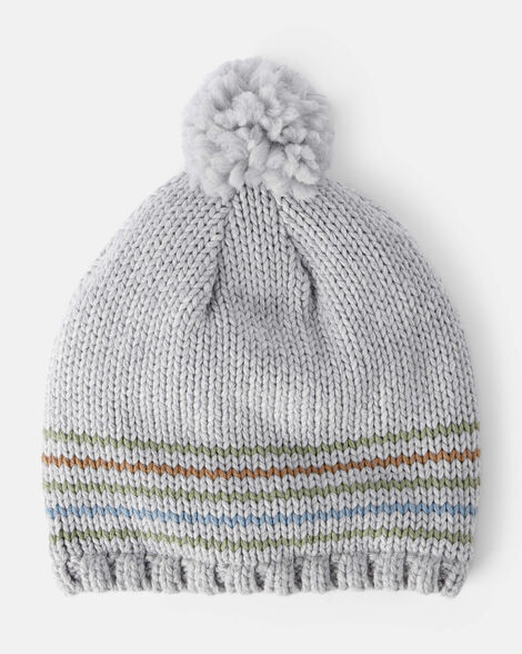 Baby Boy Winter Hat - Grey | Carter's Inc