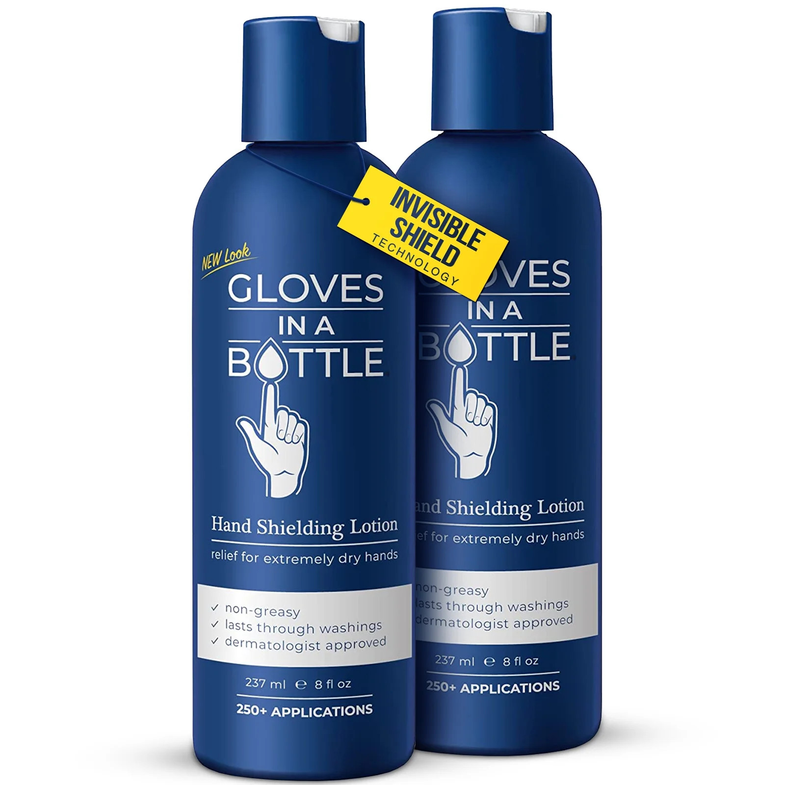 Gloves in a Bottle Shielding Lotion for Dry Itchy Skin Grease-Less and Unscented, 8 Fl Oz, Pack o... | Walmart (US)