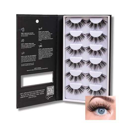 FlutterHabit Weightless Collection, DIY lash Extensions [1 month], Lash Clusters for Women, Salon Quality At Home Eyelash Extension Kit, Dramatic False Lashes (Full Drama),No Lash Glue Included | Amazon (US)