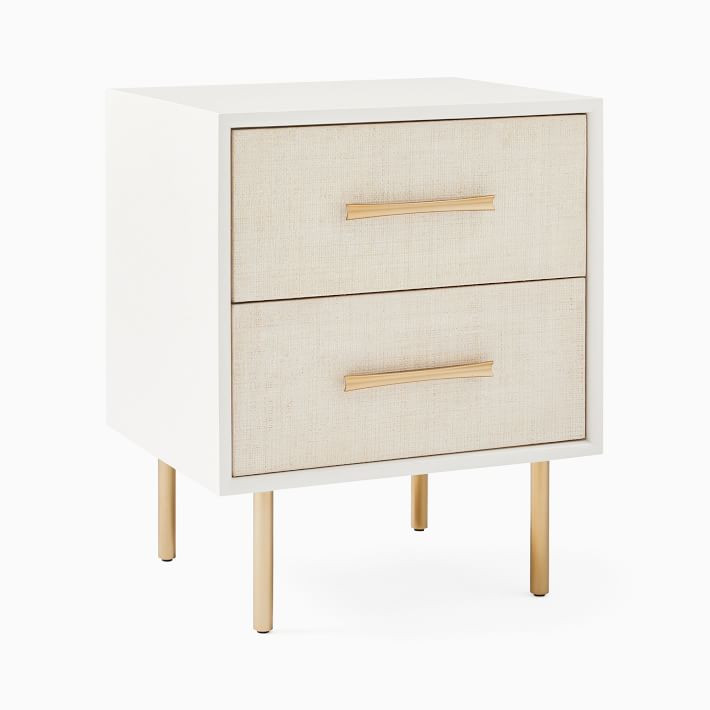 Margot Raffia Nightstand (20.5") | West Elm (US)