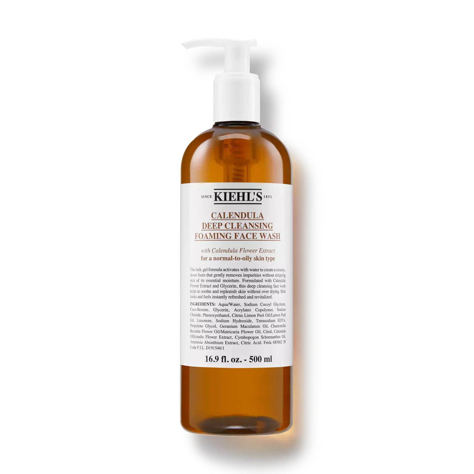 Calendula Deep Cleansing Foaming Face Wash | Kiehl's