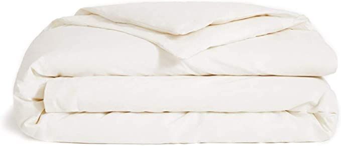 Brooklinen Luxury Sateen Duvet Cover for King/California King Size Bed, Cream (Extra-Long Corner ... | Amazon (US)