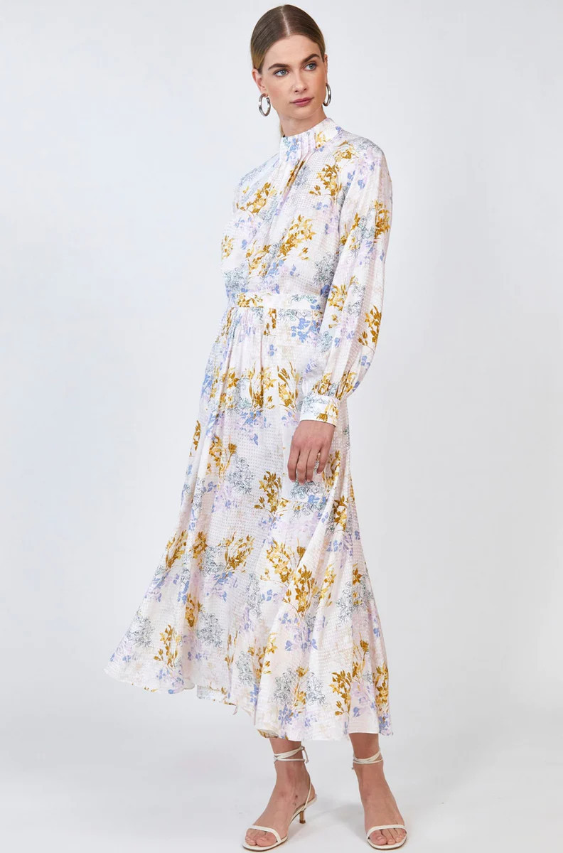 Tucker Skirt | Silk Midi Skirt | Hunter Bell | Hunter Bell