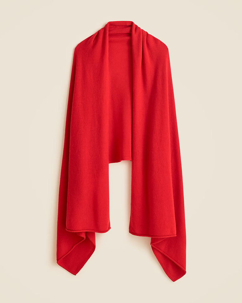 Oversized cashmere wrap | J. Crew US