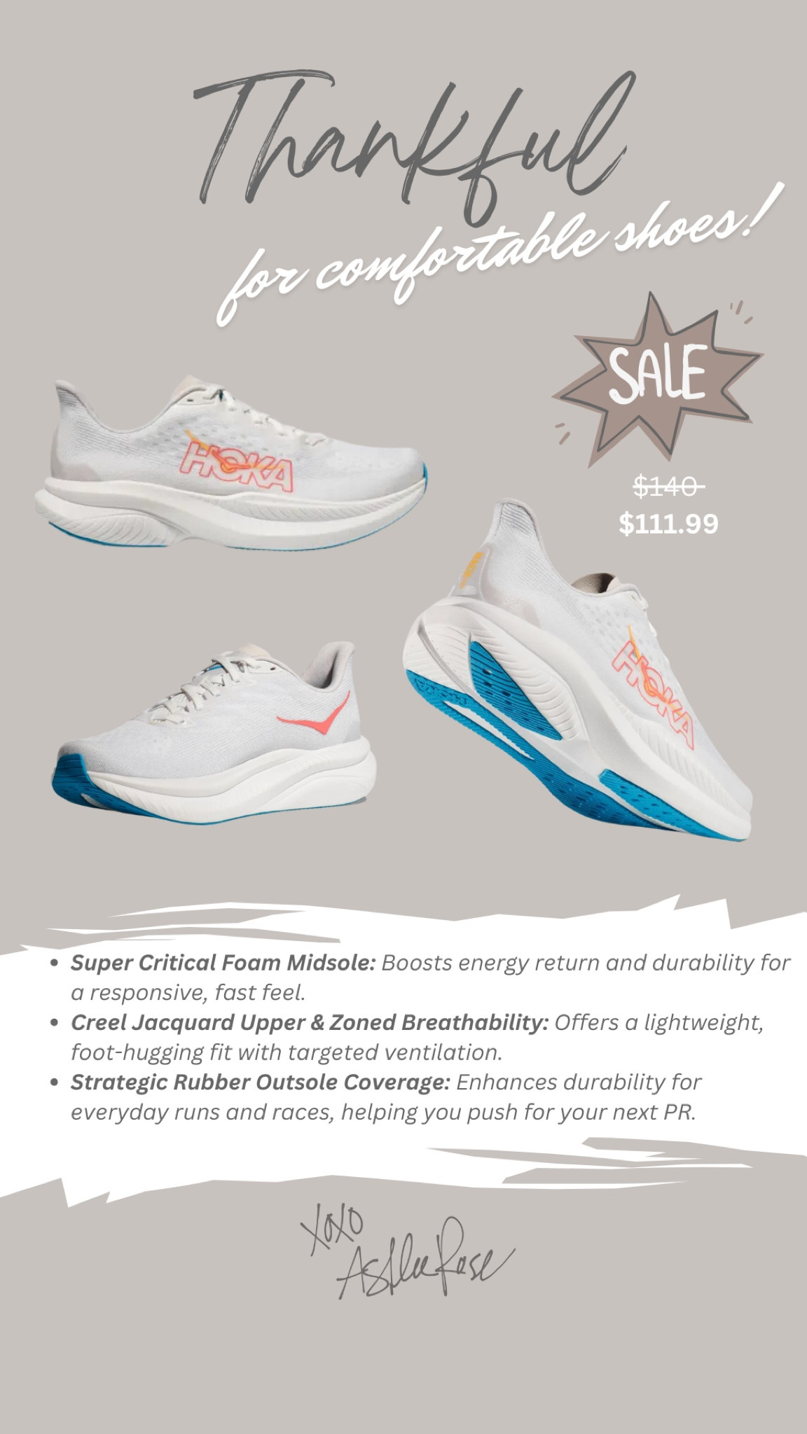 Huge HOKA fan! 🙌🏻

#LTKStyleTip #LTKSaleAlert #LTKActive