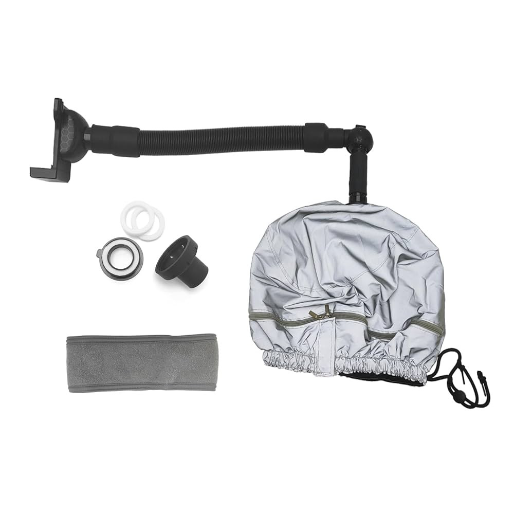 Elitzia Hair Micro Mist Steamer Machine with Water Proof Hood, Telescopic Tube for Hair Care, Hai... | Amazon (US)