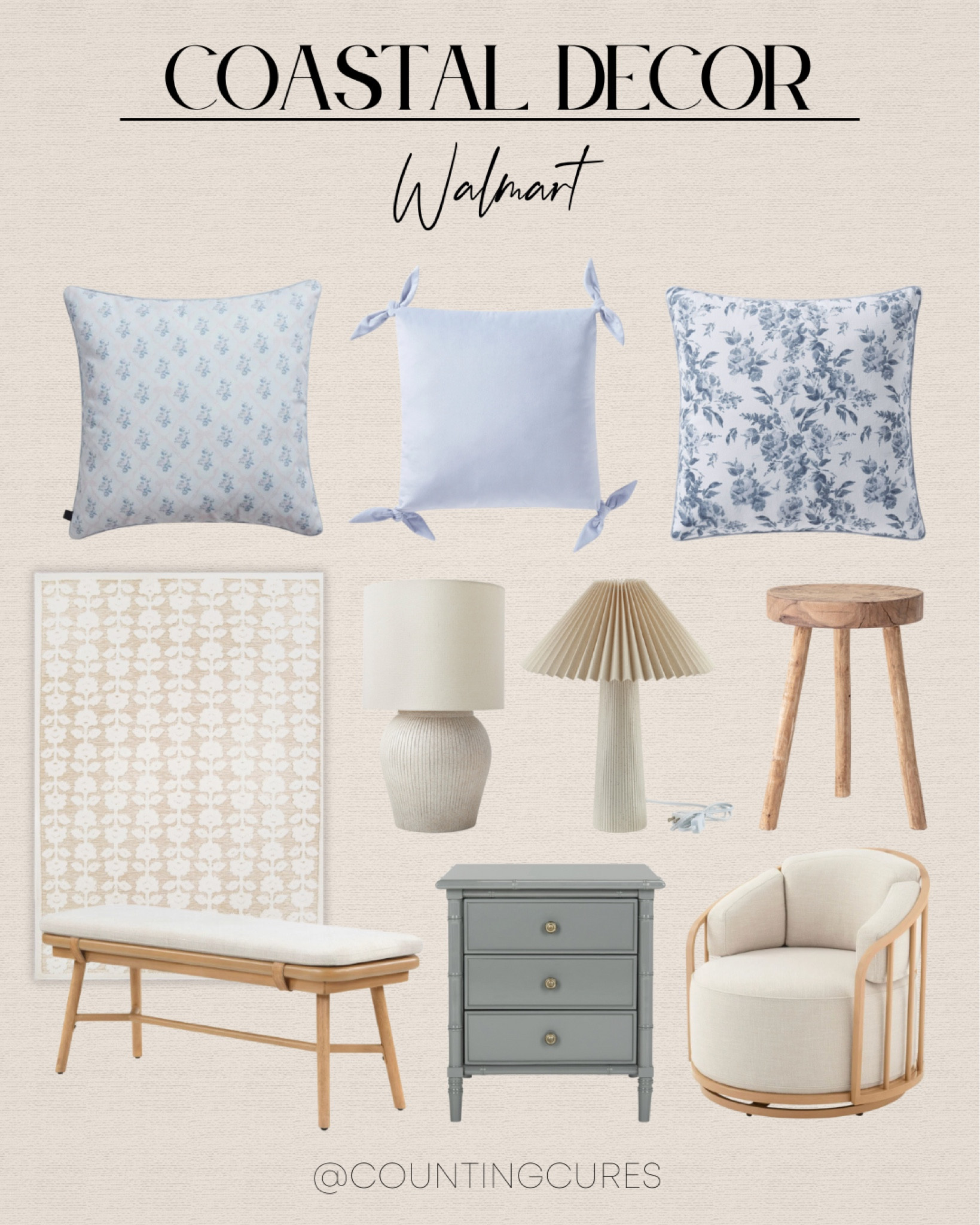 Incorporate a relaxing and beachy feel to your space with these coastal decor from Walmart!
#affordablefinds #designtips #homerefresh #interiordesign

#LTKHome #LTKSeasonal #LTKStyleTip