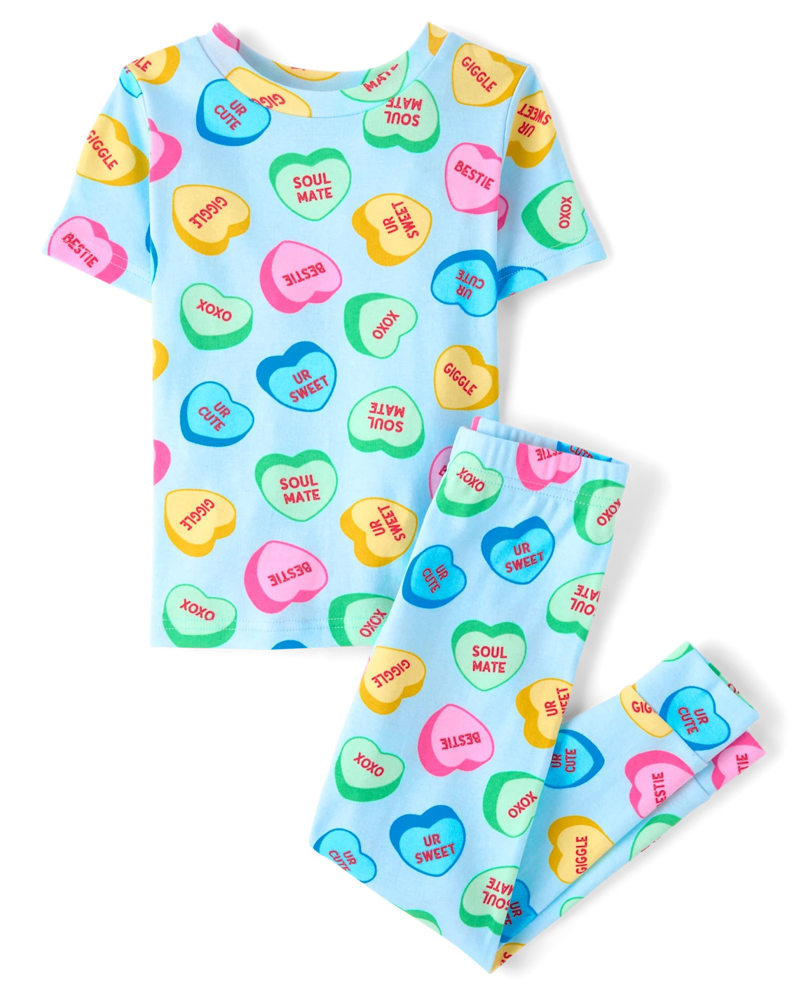 Kids Sweethearts® Snug Fit Cotton Pajamas - multi | The Children's Place