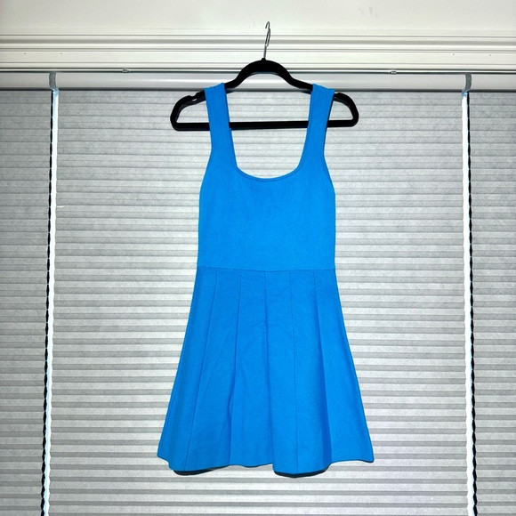 ZARA Teal Fit & Flare Dress – US M - Worn Once | Poshmark