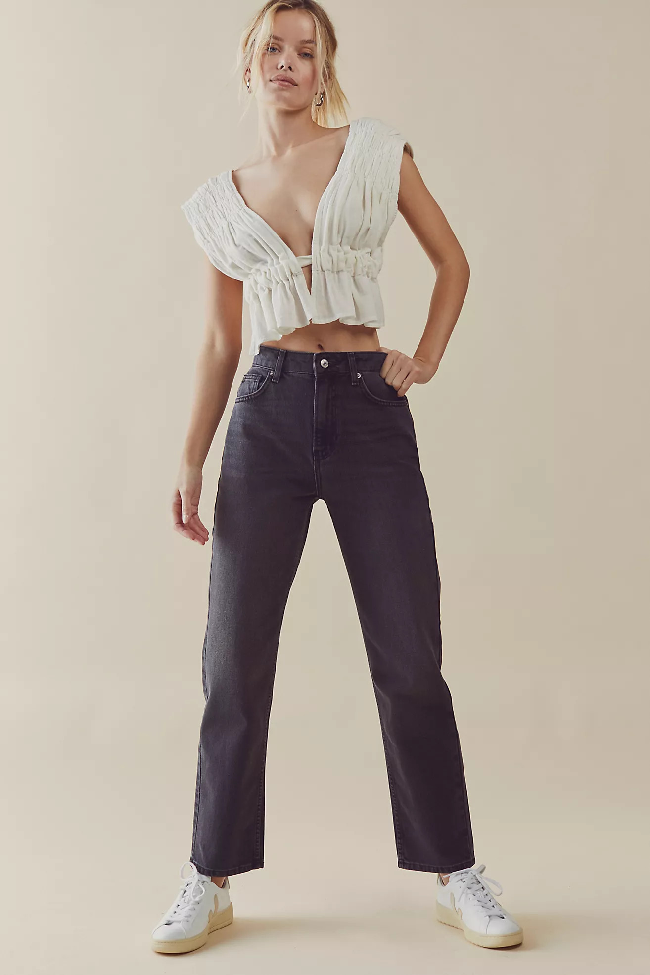 Pacifica Straight-Leg Jeans | Free People (Global - UK&FR Excluded)