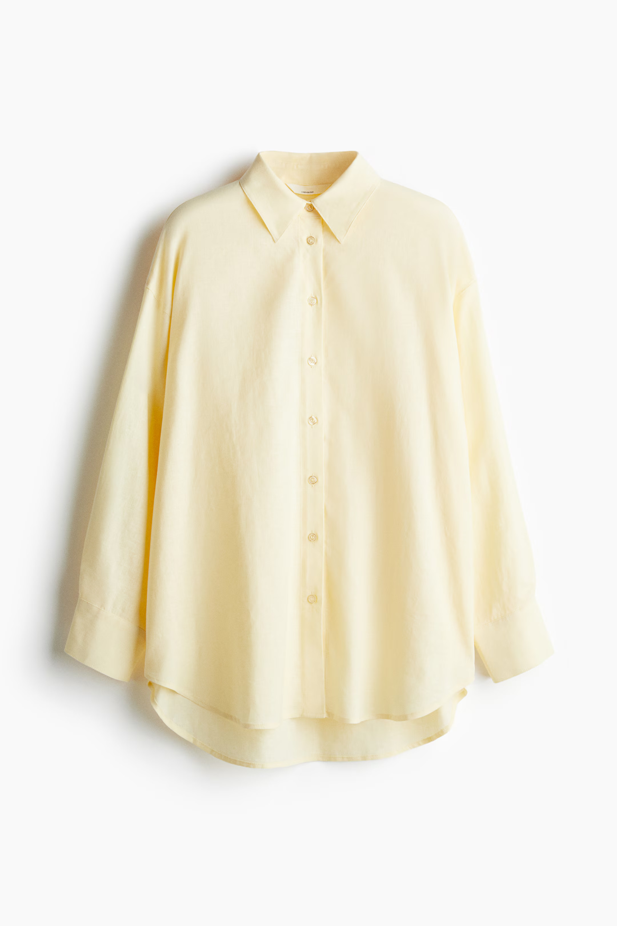 Linen-blend shirt | H&M (UK, MY, IN, SG, PH, TW, HK)