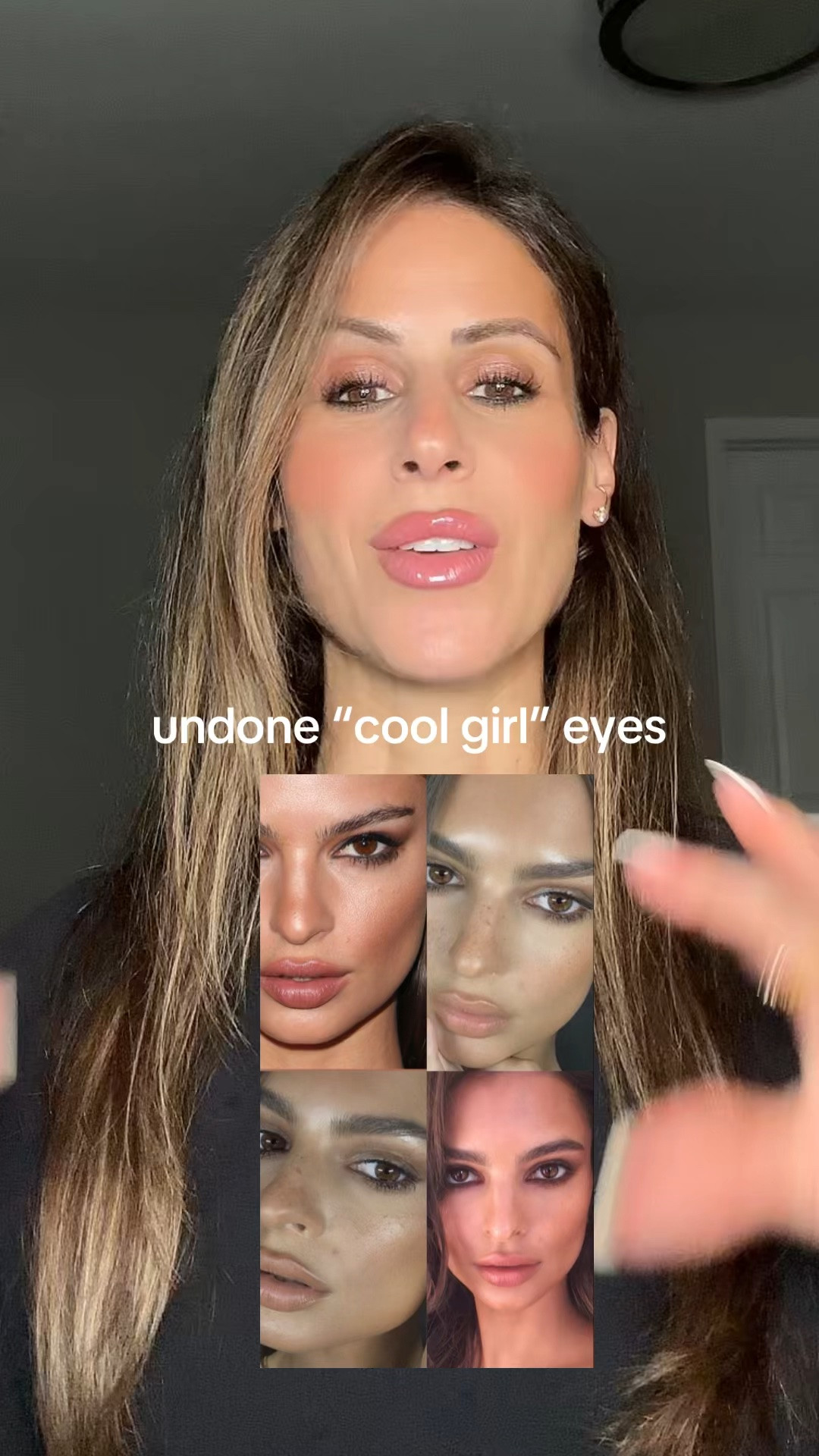 Undone cool girl eyes