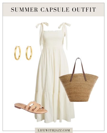 Summer brunch outfit // white dress under $100 from Nordstrom 

#LTKstyletip #LTKSeasonal
