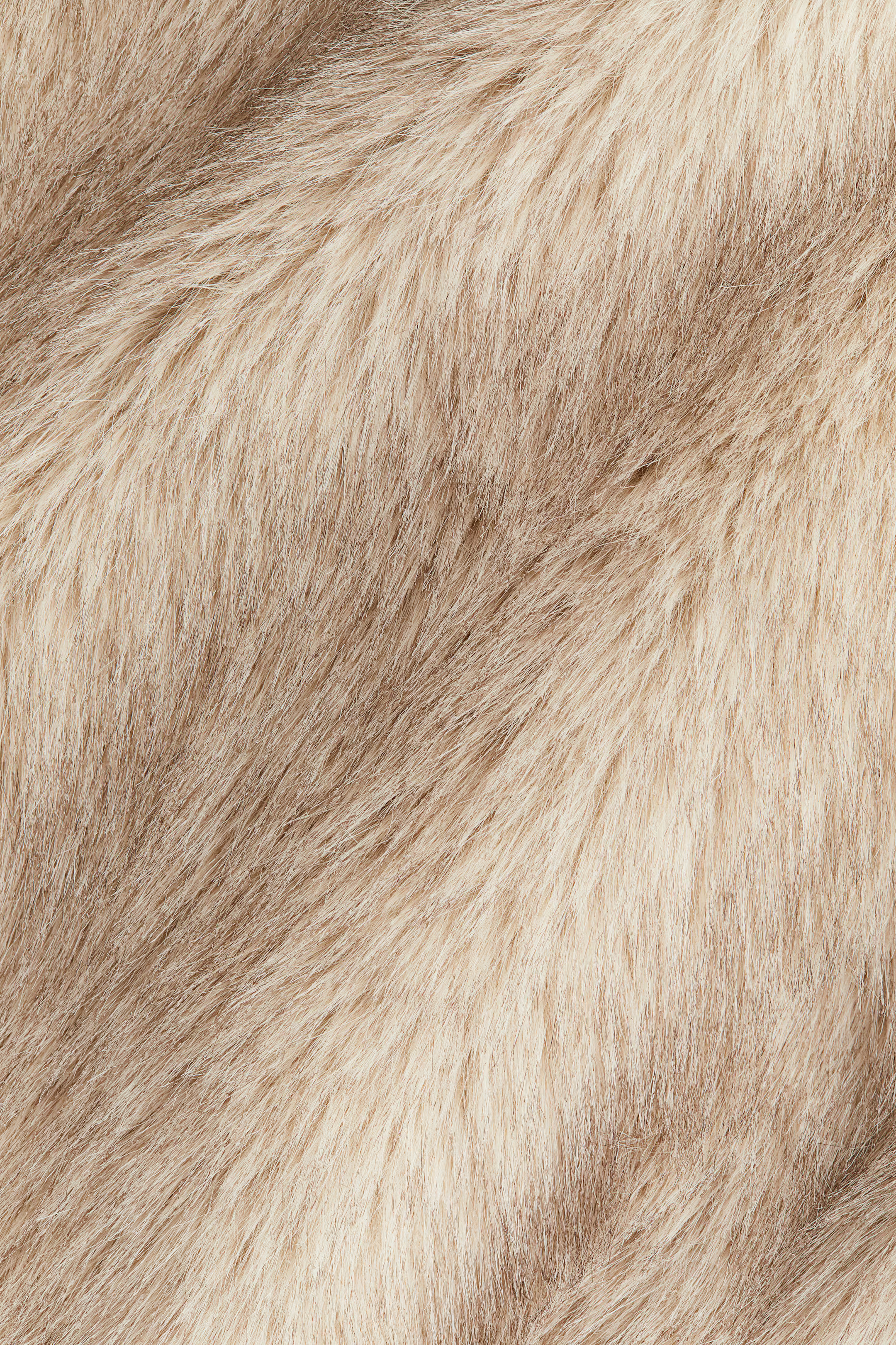 Cropped fluffy jacket | H&M (US + CA)