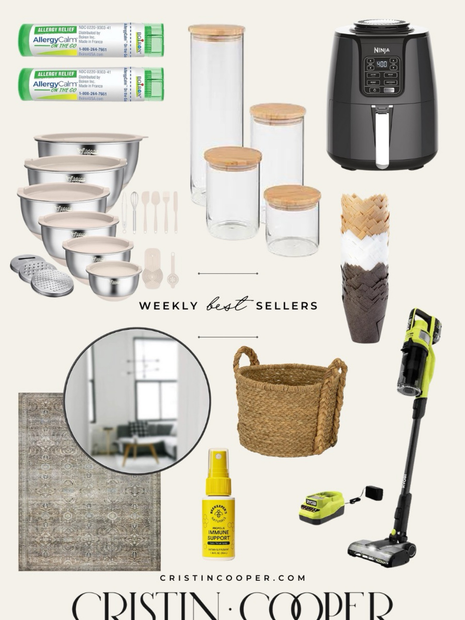 Weekly Best Sellers // Reader Favorites

Home decor, holistic medicines, and kitchen ware 

#LTKSeasonal #LTKhome #LTKGiftGuide