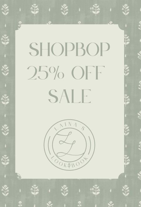 Shopbop is 25% off site wide !! 

#LTKHoliday #LTKCyberWeek #LTKGiftGuide