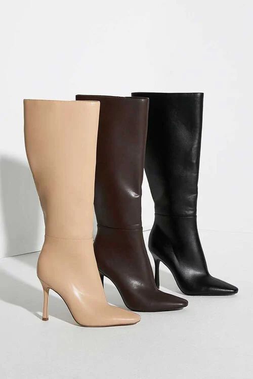 Knee-High Stiletto Boots | Forever 21 (US)