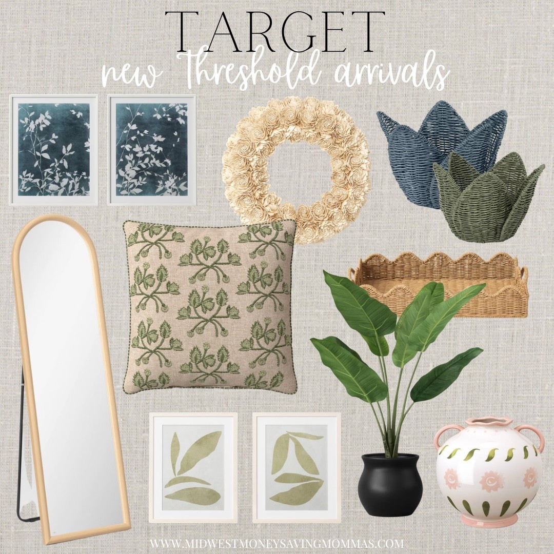 New Threshold arrivals from @Target 

Spring home decor throw pillows wall art  floor mirror  artificial plants  faux flowers  vases 

#LTKHome #LTKmomlife #LTKSeasonal