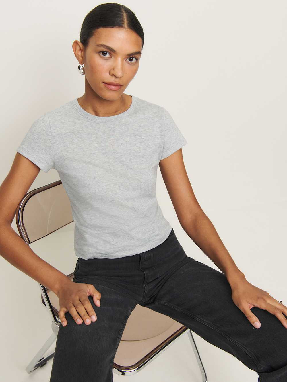 Max Slim Tee | Reformation (Global)