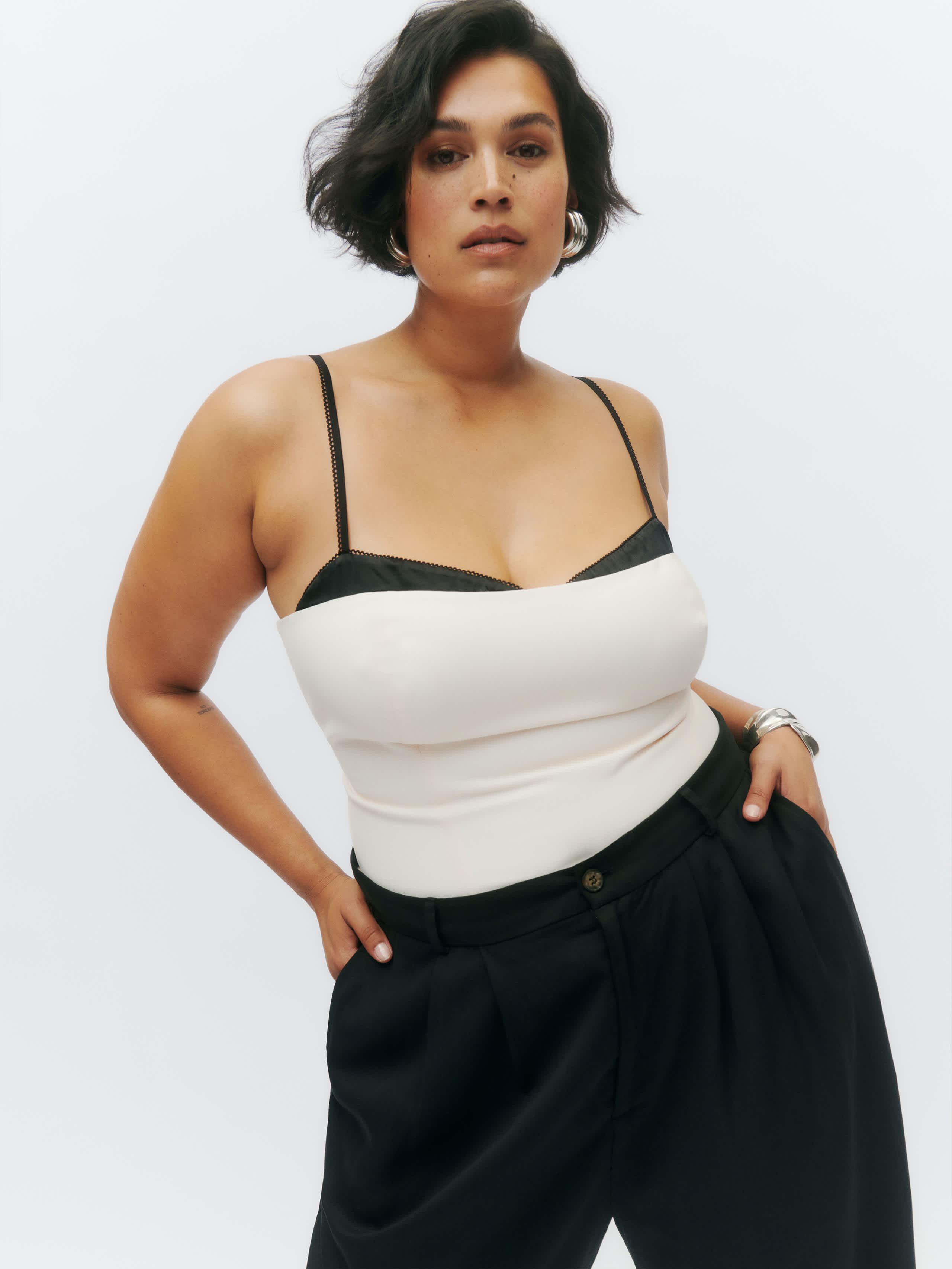 Reformation Melanie Top Es Ivory 14 | Reformation (Global)