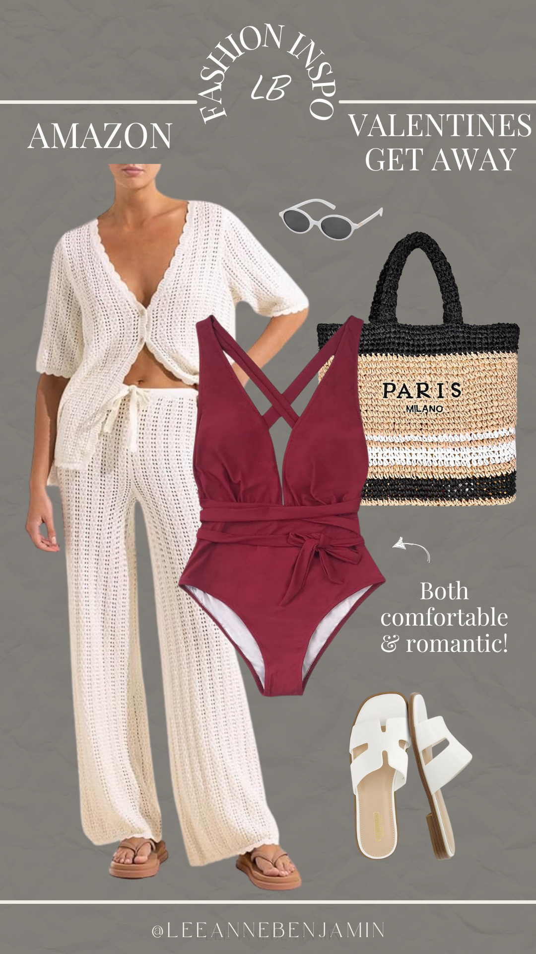 Valentines getaway beachwear from Amazon! 

 #LTKootd #LTKmomlife #LTKSaleAlert