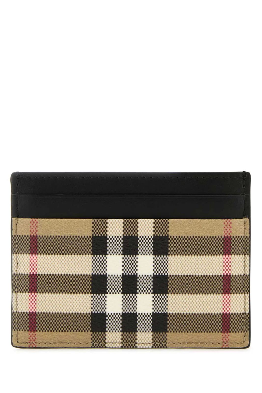 Burberry Checked Rectangular-Shaped Cardholder | Cettire Global